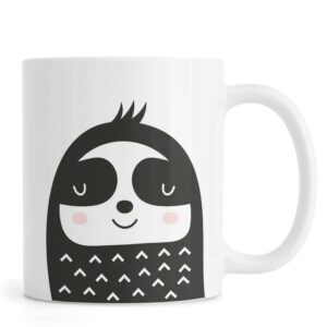 Ly sứ  hình Happy Sloth