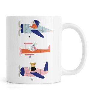 Ly sứ  hình Aeroplane Race