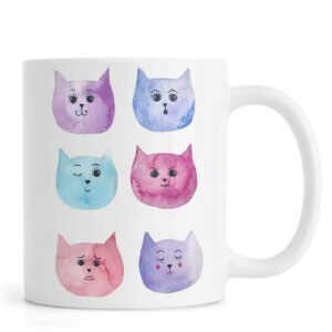 Ly sứ  hình Feline Feelings