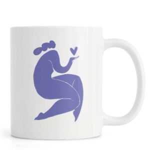 Ly sứ  hình Handful of Love Very Peri