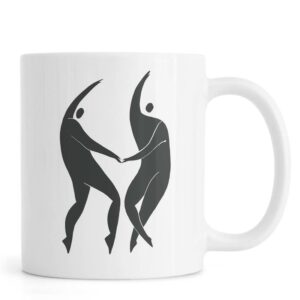 Ly sứ  hình Dancing Figures