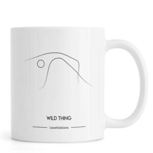 Ly sứ  hình Yoga Cards - Wild Thing