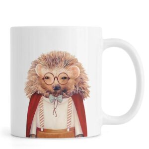 Ly sứ  hình Hedgehog