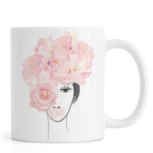 Ly sứ  hình Look through the Flowers 3