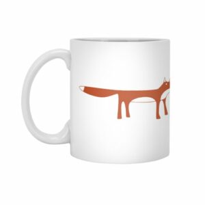 Ly sứ  hình Red Fox