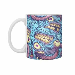 Ly sứ  hình Eyeballs and Teeth