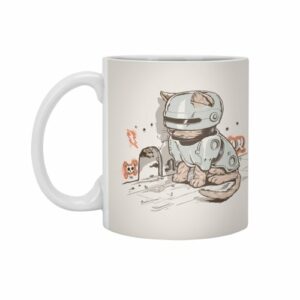 Ly sứ  hình Robocat