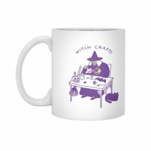 Ly sứ  hình Witch Crafts