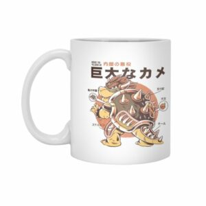 Ly sứ  hình Bowserzilla