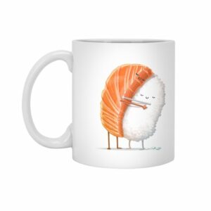 Ly sứ  hình Sushi Hug