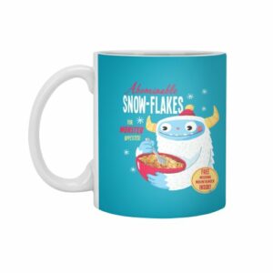 Ly sứ  hình Abominable Snow-Flakes