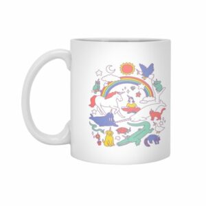 Ly sứ  hình Unicorns!