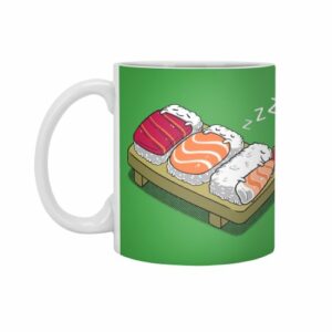 Ly sứ  hình Sushi