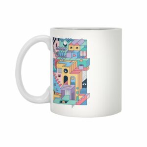 Ly sứ  hình 80s Escher