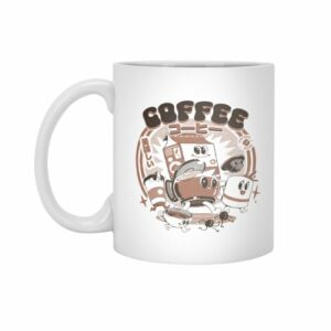 Ly sứ  hình My Coffee Friends