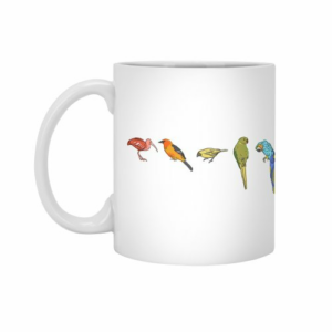 Ly sứ  hình Pride Plumage