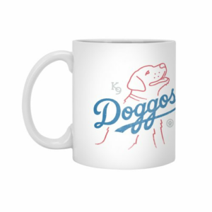 Ly sứ  hình Doggos