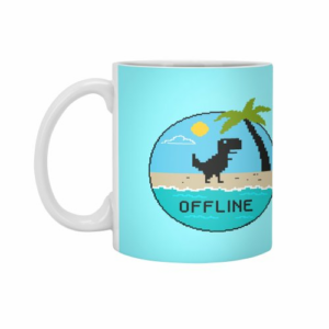 Ly sứ  hình Dinosaur offline