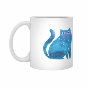 Ly sứ  hình Cosmic Cat