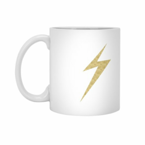 Ly sứ  hình Golden Lightning