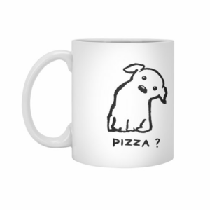 Ly sứ  hình Is it Pizza time?