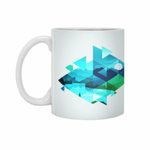 Ly sứ  hình Geometric landscape