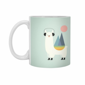 Ly sứ  hình Llamazing