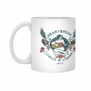 Ly sứ  hình Heartbreak Lyrics & Liquor, 1975