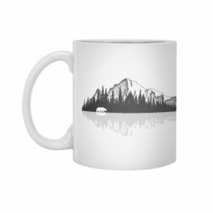 Ly sứ  hình Alone In The Mountains