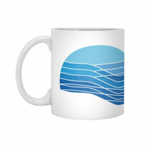 Ly sứ  hình Planet ocean