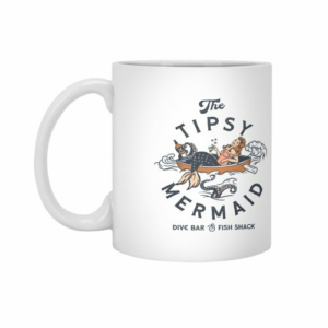 Ly sứ  hình The Tipsy Mermaid Dive Bar & Fish Shack.