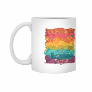 Ly sứ  hình Animal Spectrum