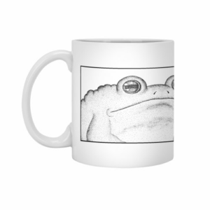 Ly sứ  hình A frog