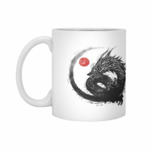 Ly sứ  hình The Dragon strokes