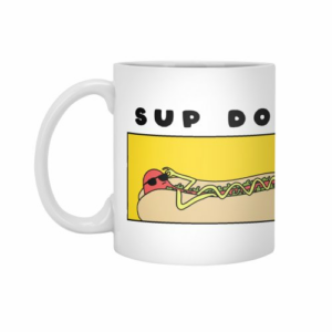 Ly sứ  hình Sup Dog