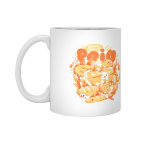 Ly sứ  hình French Bread